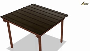 Hercules Premium Pergola Covering Kit