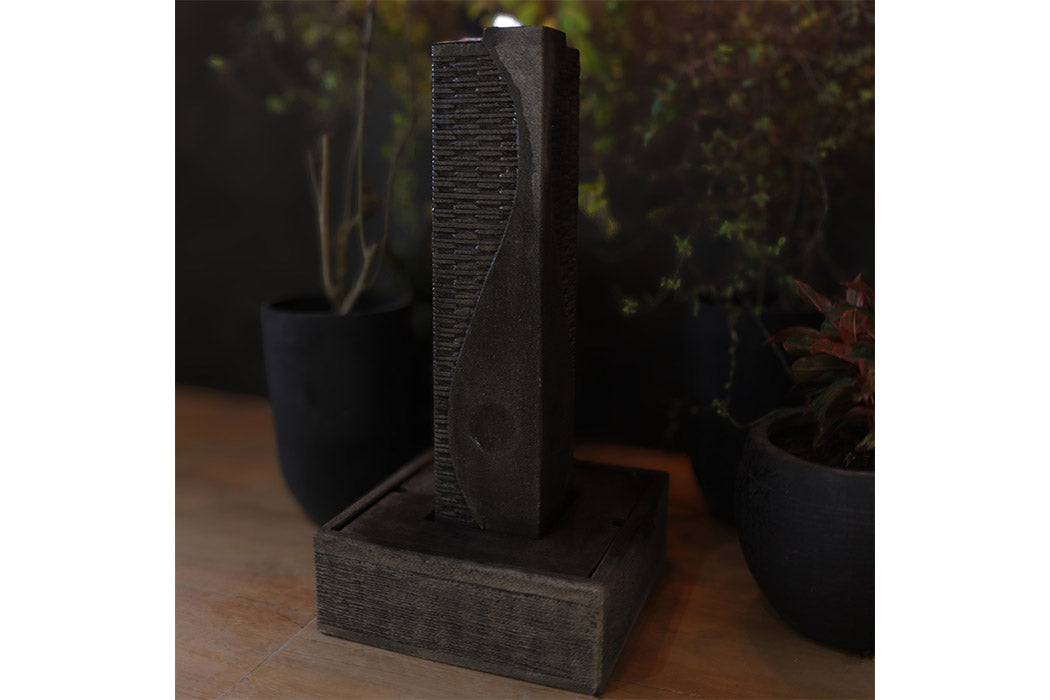 Ying Yang Zig Zag Water Fountain